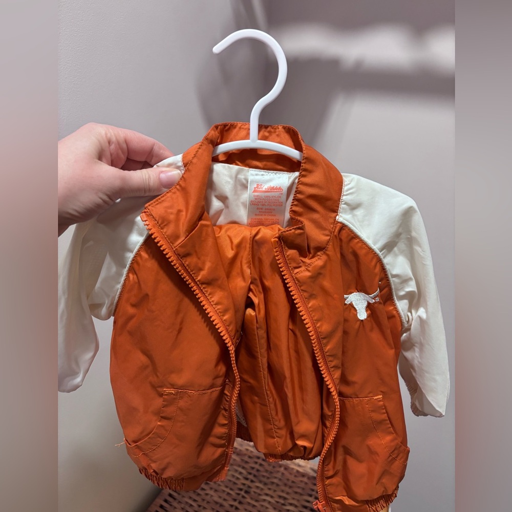 Baby Texas Longhorns Windbreaker Set 3-6 mo